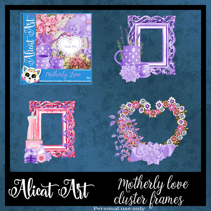 (image for) AL2 Motherly Love Cluster Frames