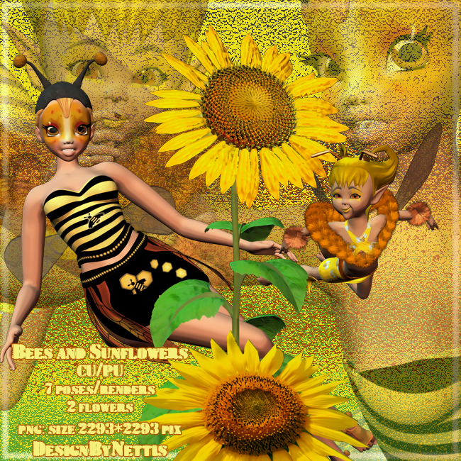 (image for) BeesAndSunflowers