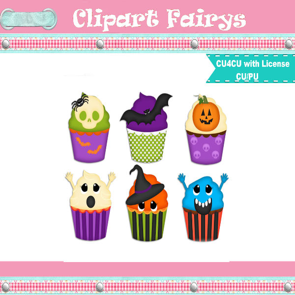 (image for) Halloween Cupckaes png n psd