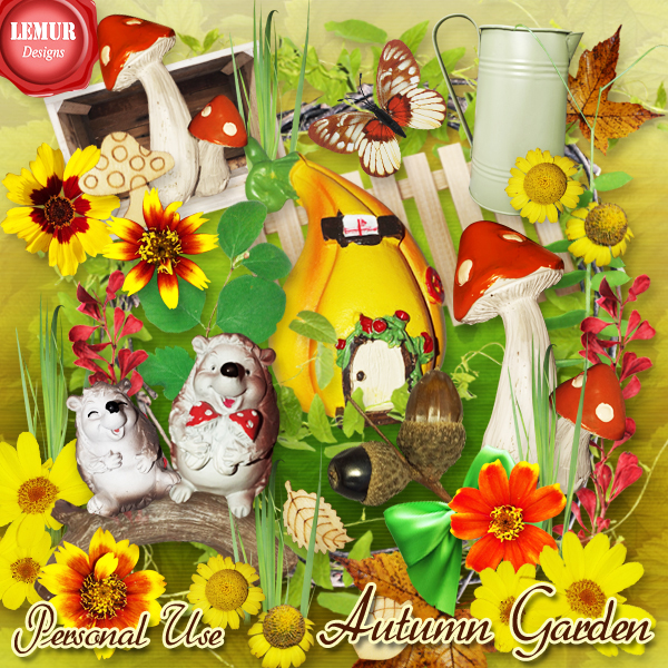 (image for) Autumn Garden Kit by Lemur Designs