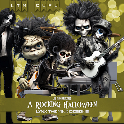 (image for) LTM_A Rockin Halloween - Ai Generated - CUPU