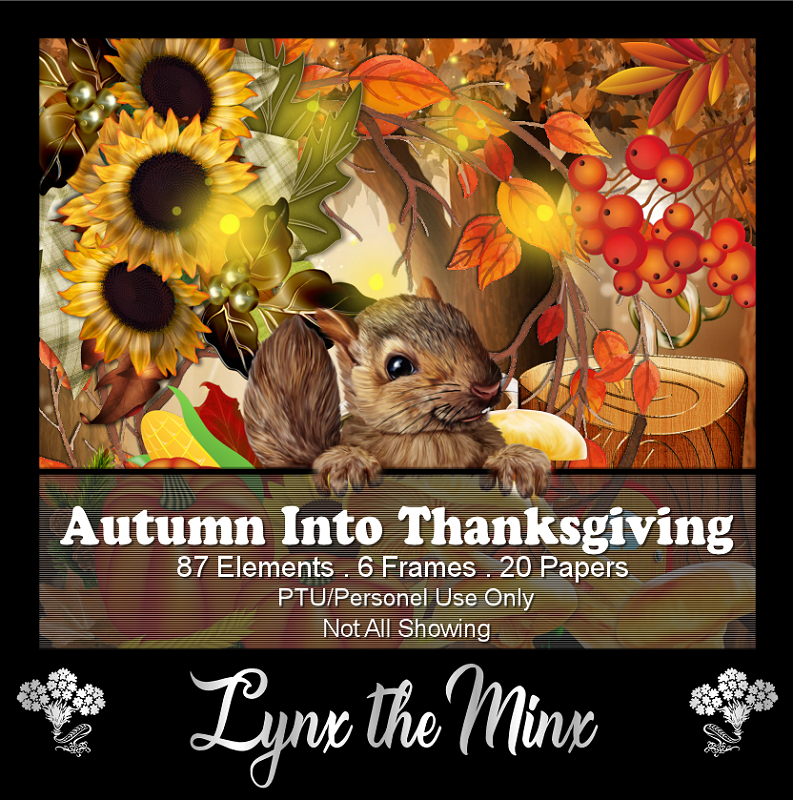 (image for) Autumn Into Thanksgiving - Scrapkit