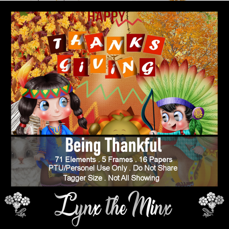 (image for) Being Thankful - Scrapkit