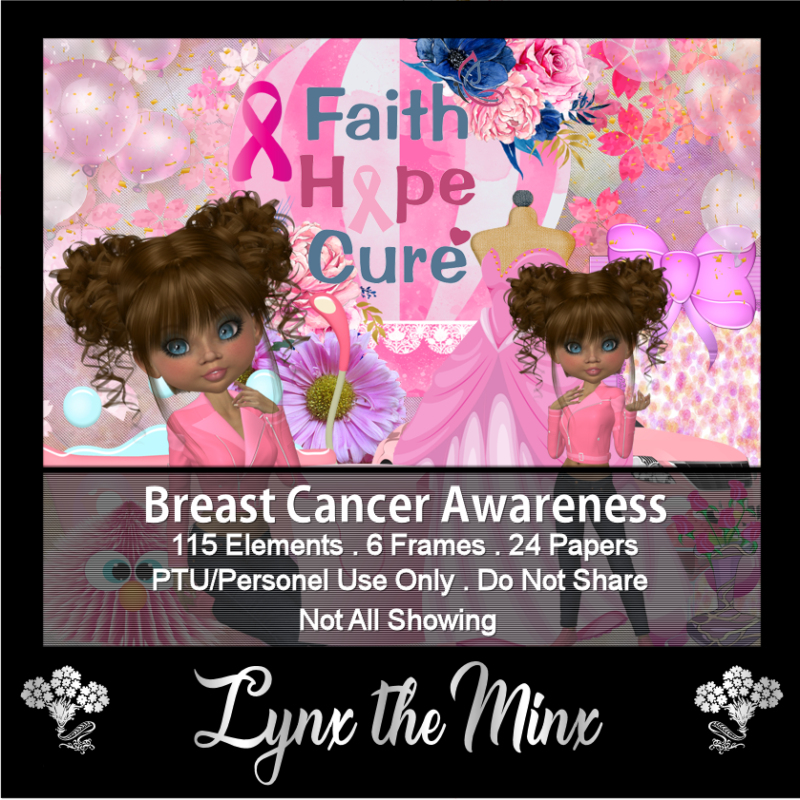 (image for) Breast Cancer Awareness - Scrapkit