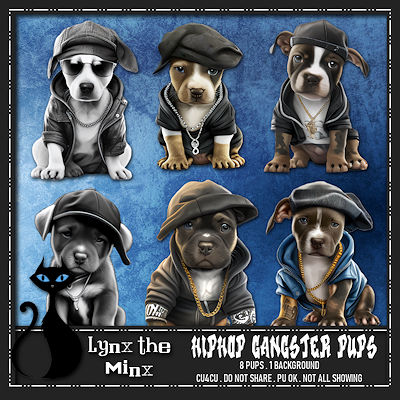 (image for) LTM_Hiphop Gangster Pups - AI CU4CU