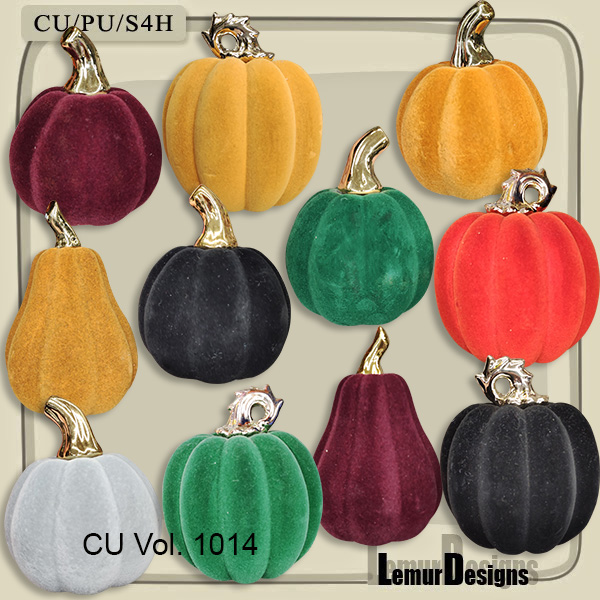 (image for) CU Vol. 1014 Pumpkin by Lemur Designs