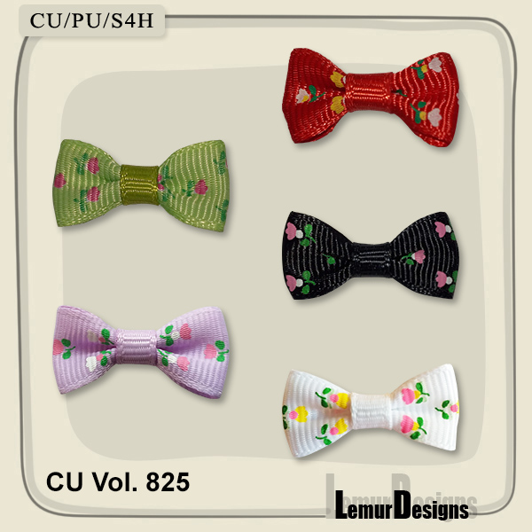 (image for) CU Vol. 825 Bows by Lemur Designs