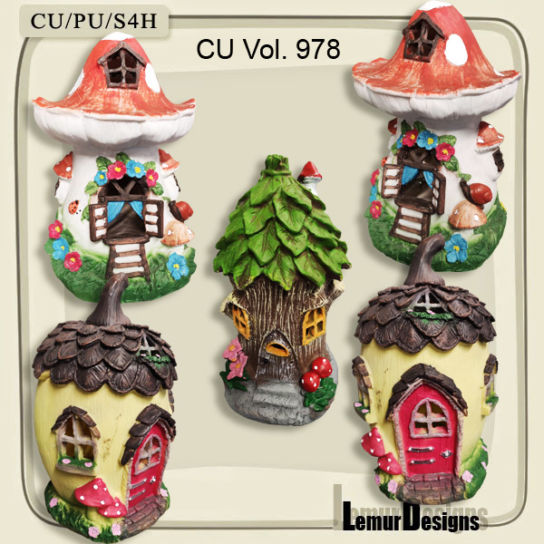 (image for) CU Vol. 978 Fairytale house by Lemur Designs