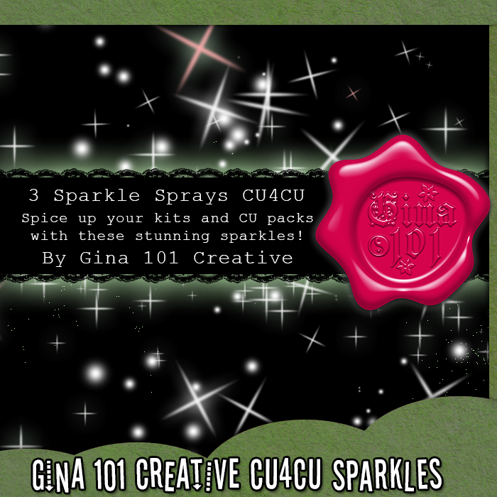 (image for) CU4CU Set Of Sparkle Sprays